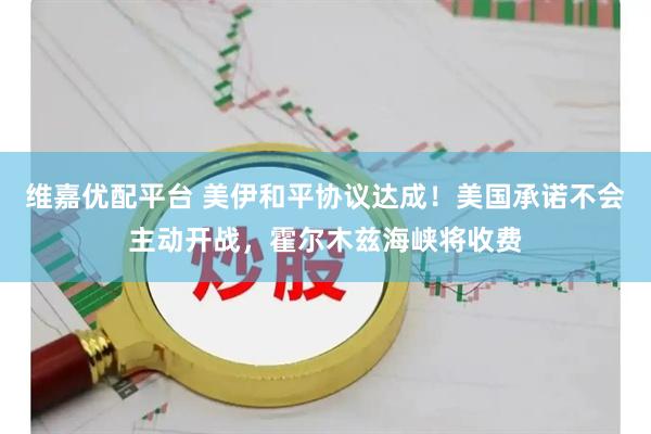 维嘉优配平台 美伊和平协议达成！美国承诺不会主动开战，霍尔木兹海峡将收费